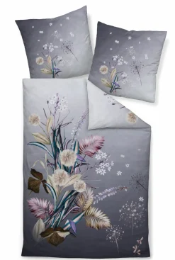 Janine Mako-Satin-Bettwäsche violett^ Satin