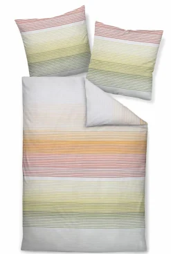 Satin>Janine Mako-Satin-Bettwäsche mehrfarbig