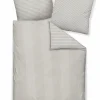 Satin>Janine Mako-Satin-Bettwäsche beigebraun