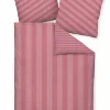 Janine Mako-Satin-Bettwäsche rot^ Satin