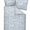 Janine Renforce-Bettwäsche blau^ Linon-Renforce|Biber