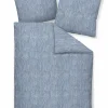 Linon-Renforce|Biber>Janine Renforce-Bettwäsche blau