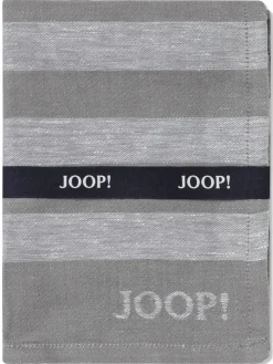 Küchenhandtücher>JOOP! Geschirrtuch silberfarbengrau