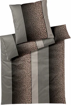 JOOP! Mako-Satin-Bettwäsche grau^ Satin