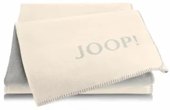 Wohndecken>JOOP! Wohndecke ecru-ash beige
