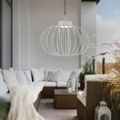 JUST LIGHT LED-Akku-Tischleuchte 1flg weiß^ Außen Tischleuchten|Akku Tischleuchten