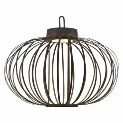 Außen Tischleuchten|Akku Tischleuchten>JUST LIGHT LED-Akku-Tischleuchte 1flg schwarz