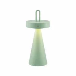 Außen Tischleuchten|Akku Tischleuchten>JUST LIGHT LED-Akku-Tischleuchte 1flg grün