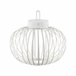 JUST LIGHT LED-Akku-Tischleuchte 1flg weiß^ Außen Tischleuchten|Akku Tischleuchten