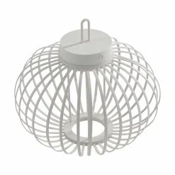 JUST LIGHT LED-Akku-Tischleuchte 1flg weiß^ Außen Tischleuchten|Akku Tischleuchten