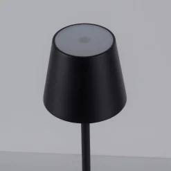 JUST LIGHT LED-Akku-Tischleuchte 1flg schwarz^ Außen Tischleuchten|Akku Tischleuchten