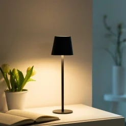 JUST LIGHT LED-Akku-Tischleuchte 1flg schwarz^ Außen Tischleuchten|Akku Tischleuchten