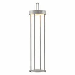 Außen Tischleuchten|Akku Tischleuchten>JUST LIGHT LED-Akku-Tischleuchte 1flg grau