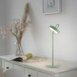 JUST LIGHT LED-Akku-Tischleuchte 1flg grün^ Außen Tischleuchten|Akku Tischleuchten