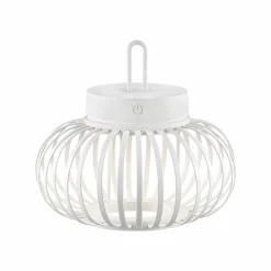 JUST LIGHT LED-Akku-Tischleuchte 1 flg weiß^ Außen Tischleuchten|Akku Tischleuchten