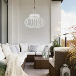 JUST LIGHT LED-Akku-Tischleuchte 1 flg weiß^ Außen Tischleuchten|Akku Tischleuchten