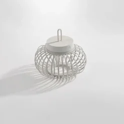 JUST LIGHT LED-Akku-Tischleuchte 1 flg weiß^ Außen Tischleuchten|Akku Tischleuchten