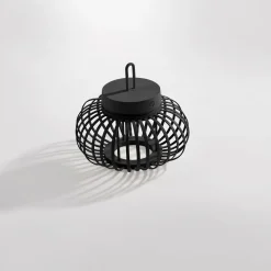 JUST LIGHT LED-Akku-Tischleuchte 1 flg schwarz^ Außen Tischleuchten|Akku Tischleuchten