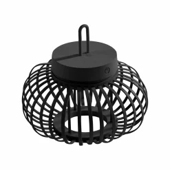JUST LIGHT LED-Akku-Tischleuchte 1 flg schwarz^ Außen Tischleuchten|Akku Tischleuchten