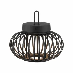 JUST LIGHT LED-Akku-Tischleuchte 1 flg schwarz^ Außen Tischleuchten|Akku Tischleuchten