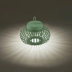 JUST LIGHT LED-Akku-Tischleuchte 1 flg grün^ Außen Tischleuchten|Akku Tischleuchten