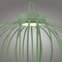 JUST LIGHT LED-Akku-Tischleuchte 1flg grün^ Außen Tischleuchten|Akku Tischleuchten
