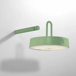 JUST LIGHT LED-Akku-Wandleuchte 1flg grün^ Außenwandleuchten|Außenleuchten