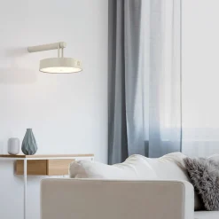 JUST LIGHT LED-Akku-Wandleuchte 1flg grau^ Außenwandleuchten|Außenleuchten