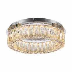 JUST LIGHT LED-Deckenleuchte 1flg silberfarben^ Deckenleuchten