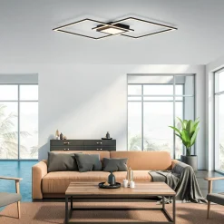 JUST LIGHT LED-Deckenleuchte 1flg schwarz^ Deckenleuchten