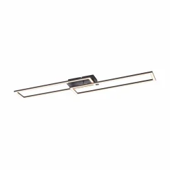 JUST LIGHT LED-Deckenleuchte 1flg schwarz^ Deckenleuchten