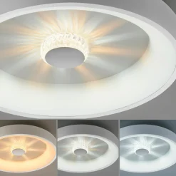 Deckenleuchten>JUST LIGHT LED-Deckenleuchte 1flg weiß