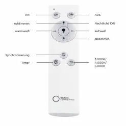JUST LIGHT LED-Deckenleuchte 1flg grau^ Deckenleuchten