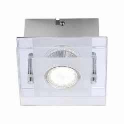 JUST LIGHT LED-Deckenleuchte 1flg silberfarben^ Deckenleuchten