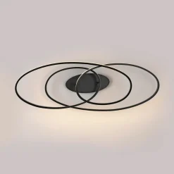 Deckenleuchten>JUST LIGHT LED-Deckenleuchte 1flg schwarz