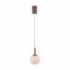 Pendelleuchten>JUST LIGHT LED-Pendelleuchte 1flg braun
