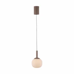 Pendelleuchten>JUST LIGHT LED-Pendelleuchte 1flg braun