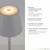 JUST LIGHT LED-Stehleuchte 1flg weiß^ Stehleuchten
