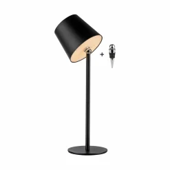 JUST LIGHT LED-Tischleuchte 1flg schwarz^ Außen Tischleuchten|Akku Tischleuchten