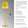 Außen Tischleuchten|Akku Tischleuchten>JUST LIGHT LED-Tischleuchte 1flg gelb