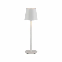 JUST LIGHT LED-Tischleuchte 1flg weiß^ Außen Tischleuchten|Akku Tischleuchten