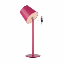 JUST LIGHT LED-Tischleuchte 1flg pink^ Außen Tischleuchten|Akku Tischleuchten