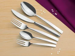 Justinus Besteckset 60tlg. silberfarben^ Bestecksets
