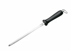 Küchenmesser>Justinus Wetzstahl schwarz