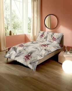 Satin>Kaeppel Satin-Bettwäsche beige