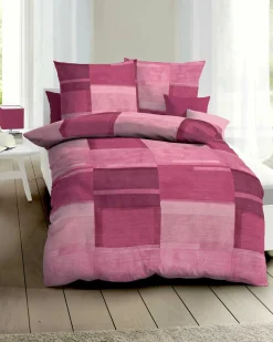 Kaeppel Seersucker-Bettwäsche pink^ Seersucker|Satin