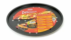 Kaiser Pizzaform 32cm schwarz^ Backzubehör