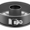 Kaiser Springform m.Rohrboden 26cm schwarz^ Backzubehör
