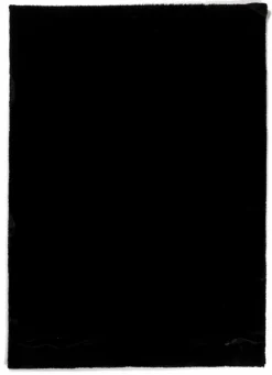 Karpi Moderner Webteppich schwarz^ Felle & Kunstfelle