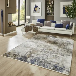 Karpi Webteppich modern beige^ Moderne Teppiche